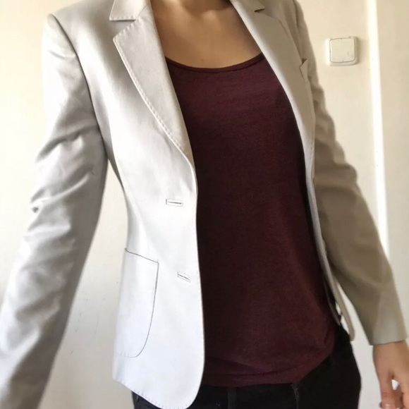 NWT Ted Baker gray suit blazer jacket size XS/S - Picture 3 of 10